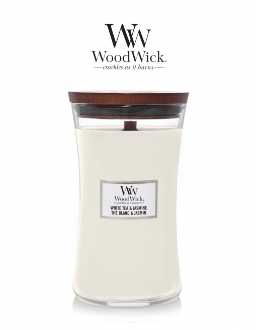 WoodWick 'white tea & jasmin' large