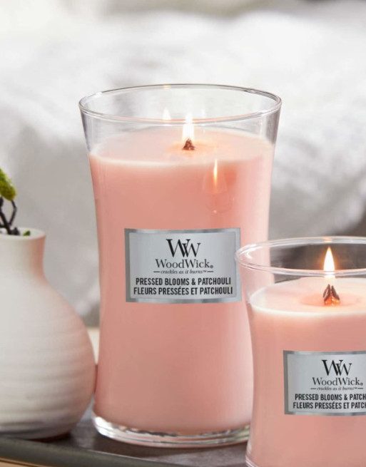 WoodWick Large 'Pressed Blooms & Patchouli'