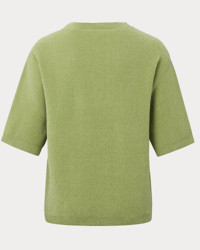 Chenille t-shirt sweater