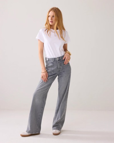 Jeans wijde pijpen